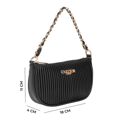 Carlton London Women Handbag - CLLP-1073 Black