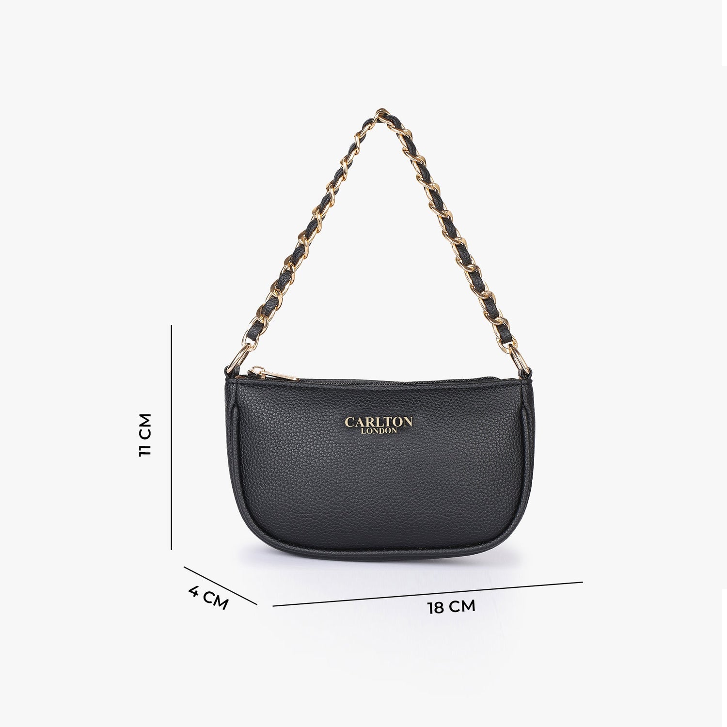 Carlton London Women Handbag - CLLP-905 BLACK