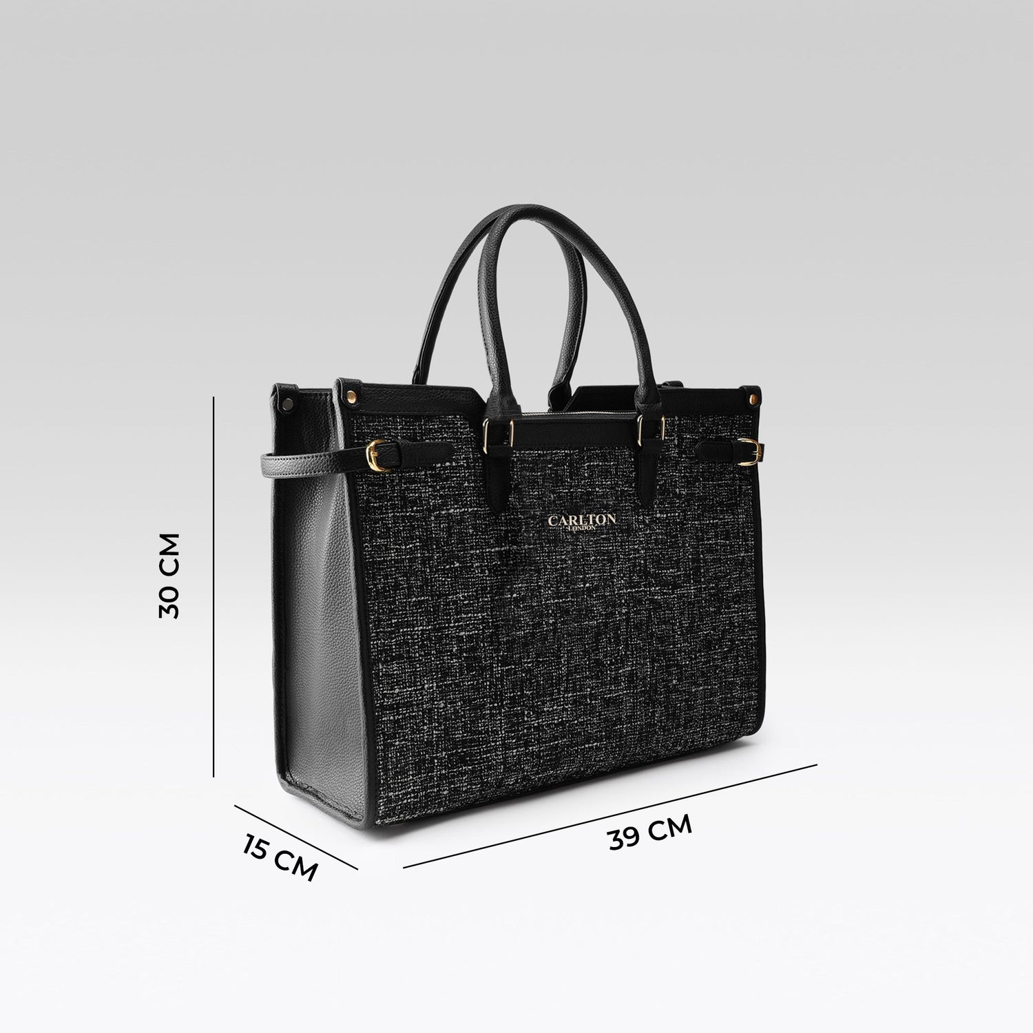 Carlton London Women Handbag - CLLP-1042 BLACK