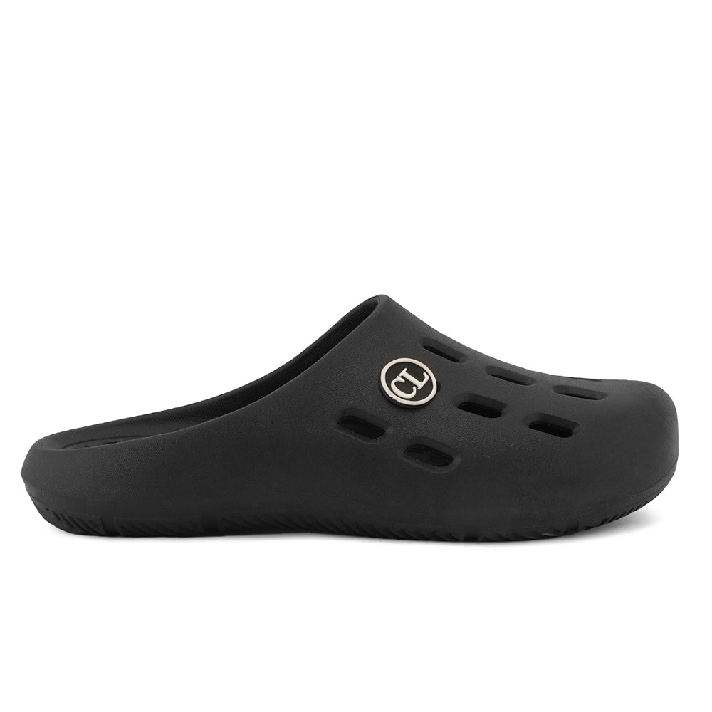 Men Perforated Slip On Mule Clogs