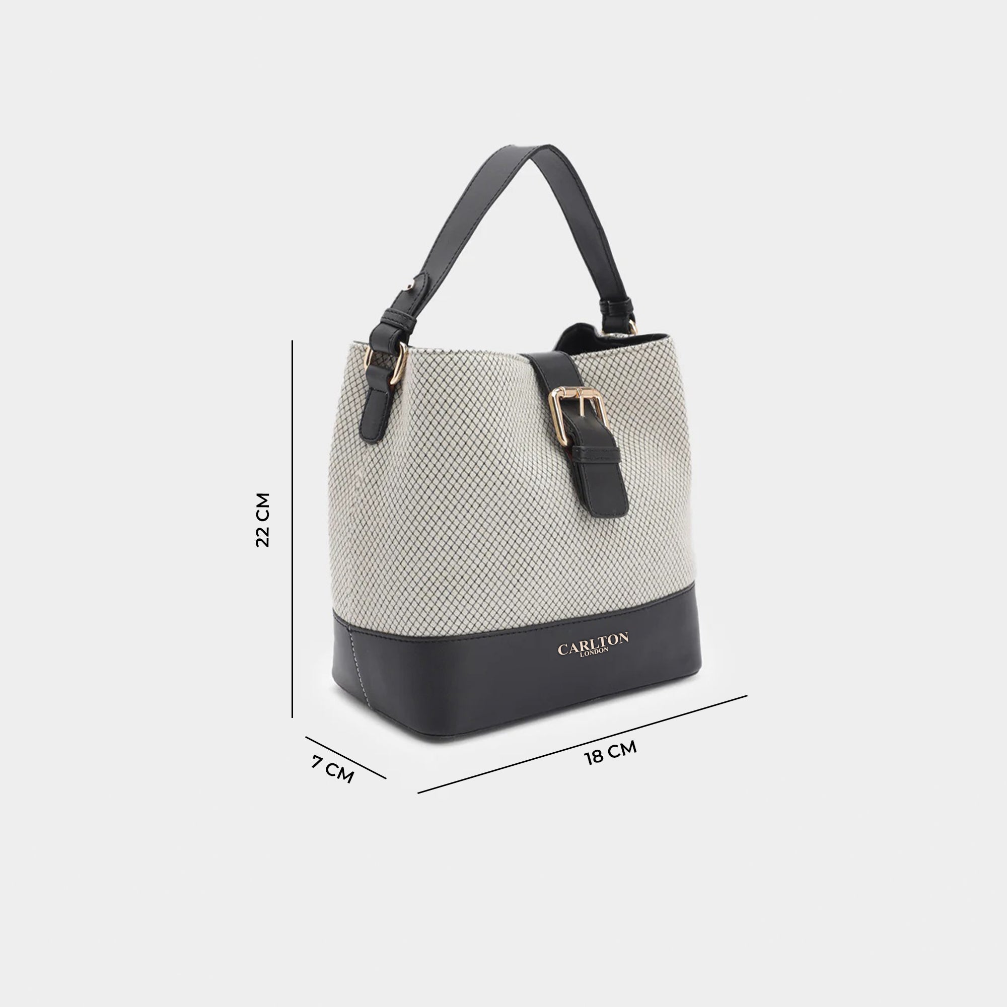 Carlton London Women Handbag - CLLP-946 BLACK