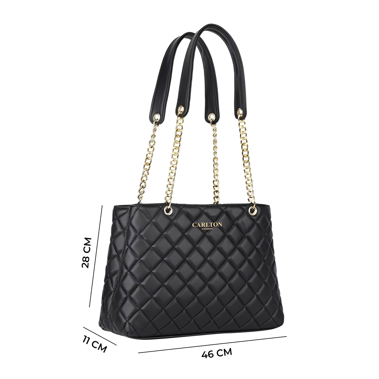 Carlton London Women Handbag - CLLP-960 BLACK