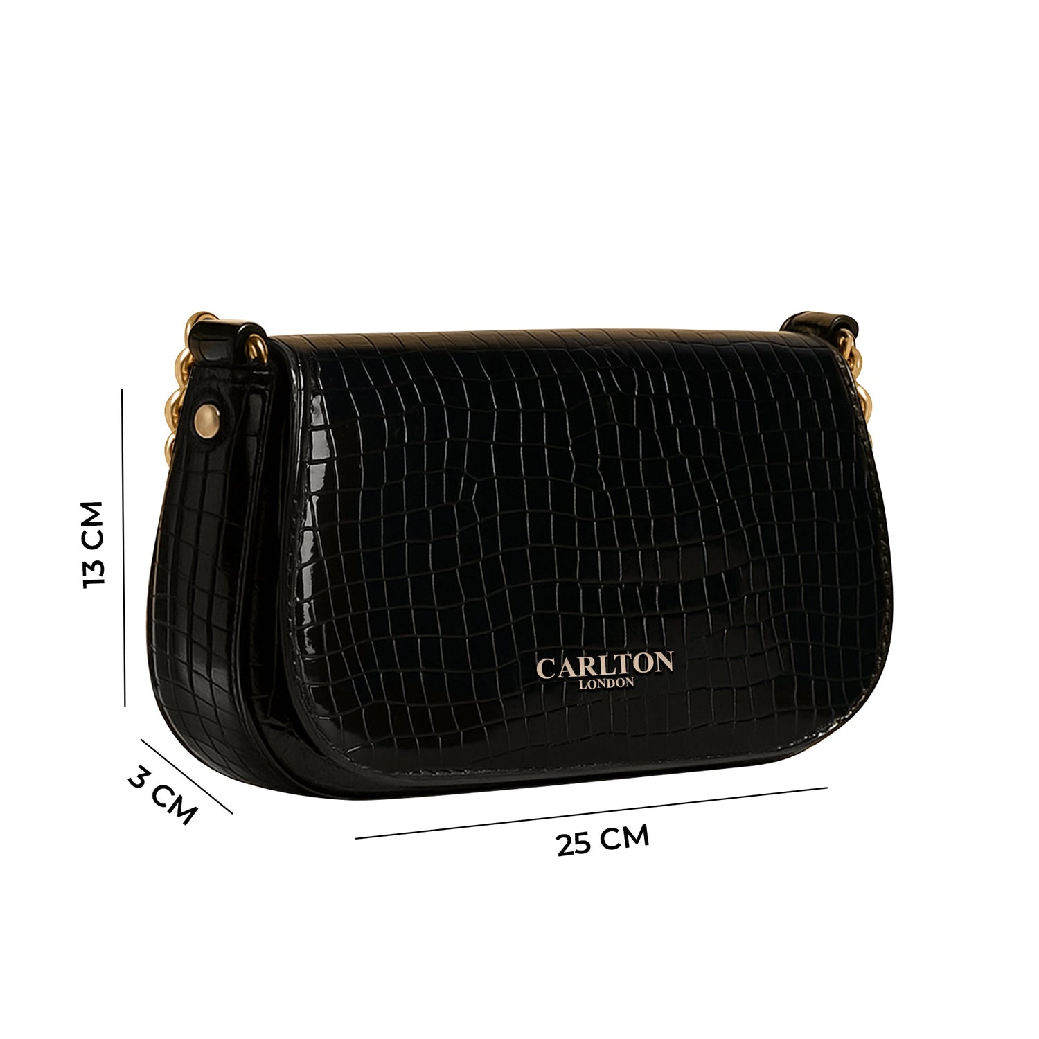 Carlton London Women Handbag - CLLP-911 BLACK