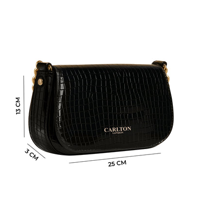 Carlton London Women Handbag - CLLP-911 BLACK