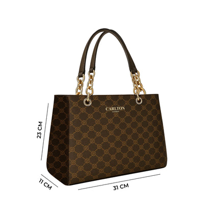 Carlton London Women Handbag - CLLP-979 BROWN