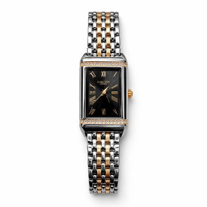 Carlton London Women Amara Black Analog Watch CL-AM-BLK
