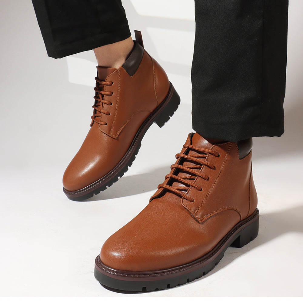 Louis Stitch Men's High Ankle Lace-Up Boots