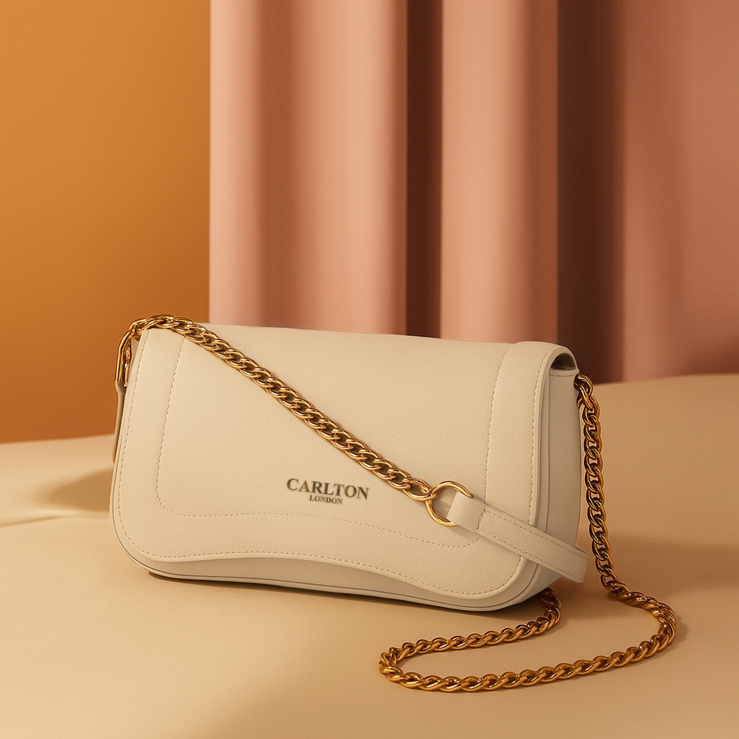 Carlton London Women Handbag - CLLP-959 CREAM_