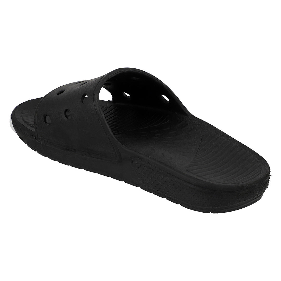 Men Perforated Comfort Solid Slider