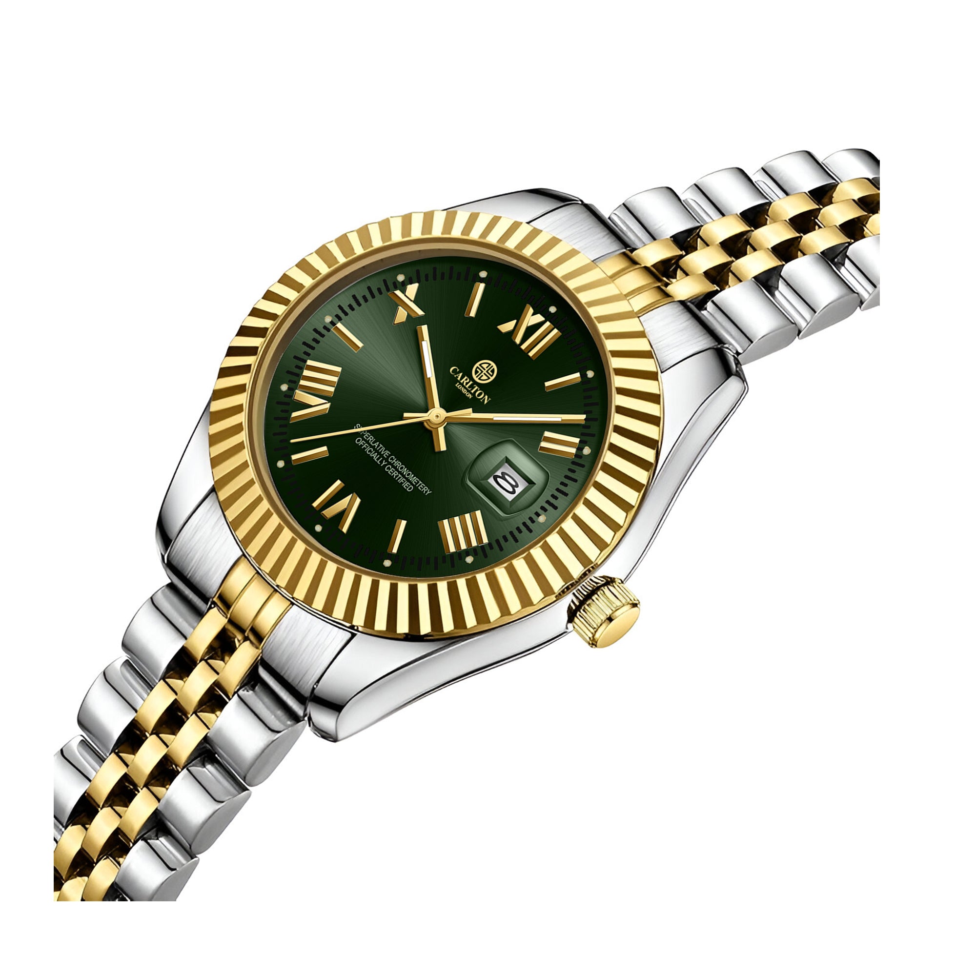 Harper: Mini Green Stainless Steel Women Analog Watch CLRLW-006