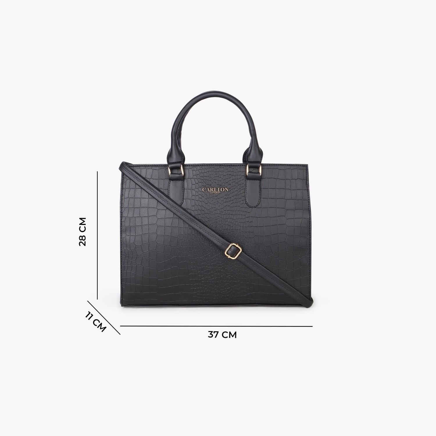 Carlton London Women Handbag - CLLP-828 BLACK