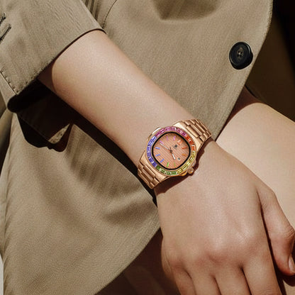 Carlton London Women Grace Rainbow Multicolor Analog Watch CLDPP-004