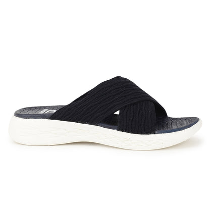 Women Criss Cross Klynit Comfort Slides