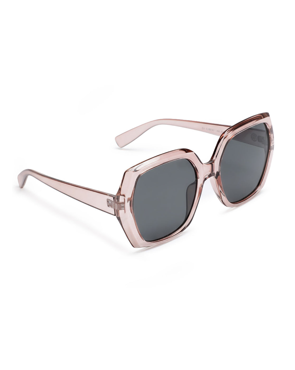 Women Brown Toned Black UV Protected Lens Oversized Sunglasses
