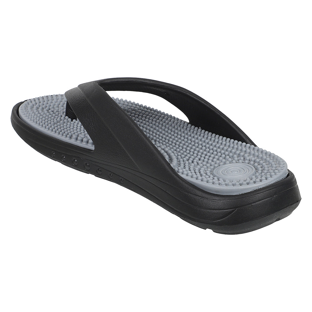 Men Acupressure Footbed Thong Sandals