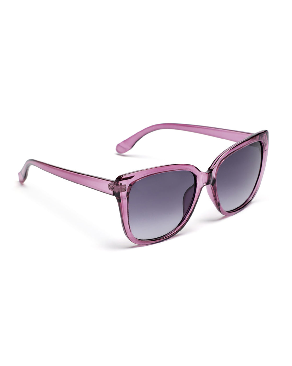 Women Purple Toned Blue UV Protected Lens Oversized Sunglasses