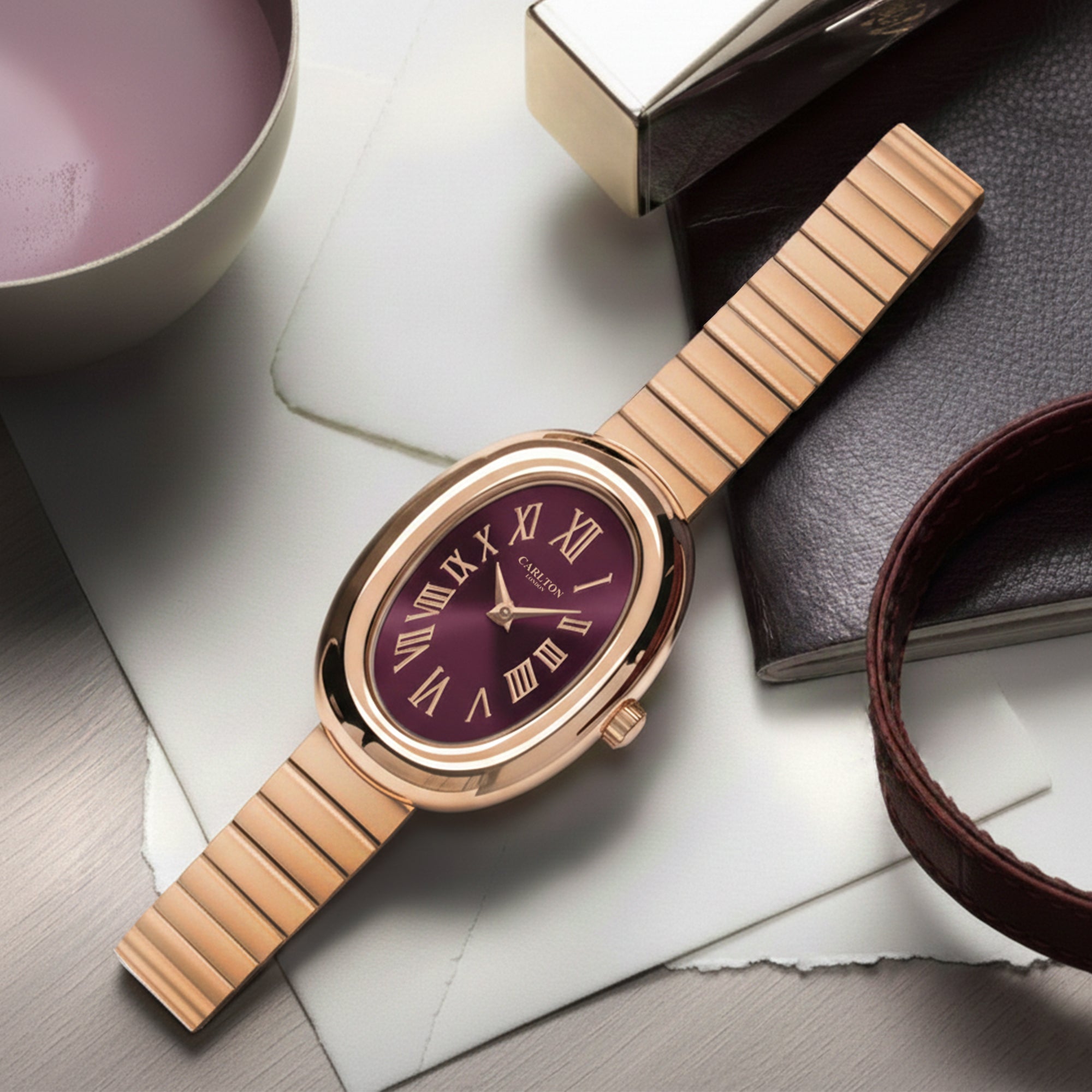 Carlton London Women Daphne Analog Watch CL-DA-BRG