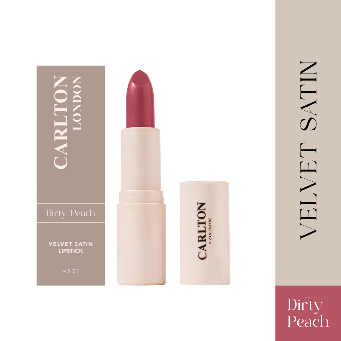 Carlton London Velvet Satin Glitterati Bullet Long Lasting Lipstick