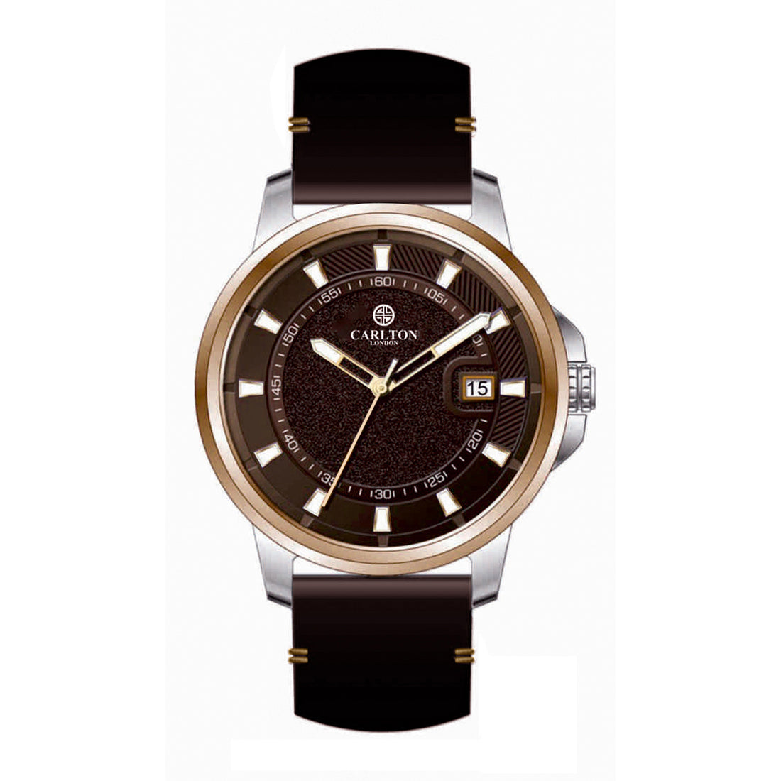 Duke Men Analog Brown Watch -CLLSGLDBR