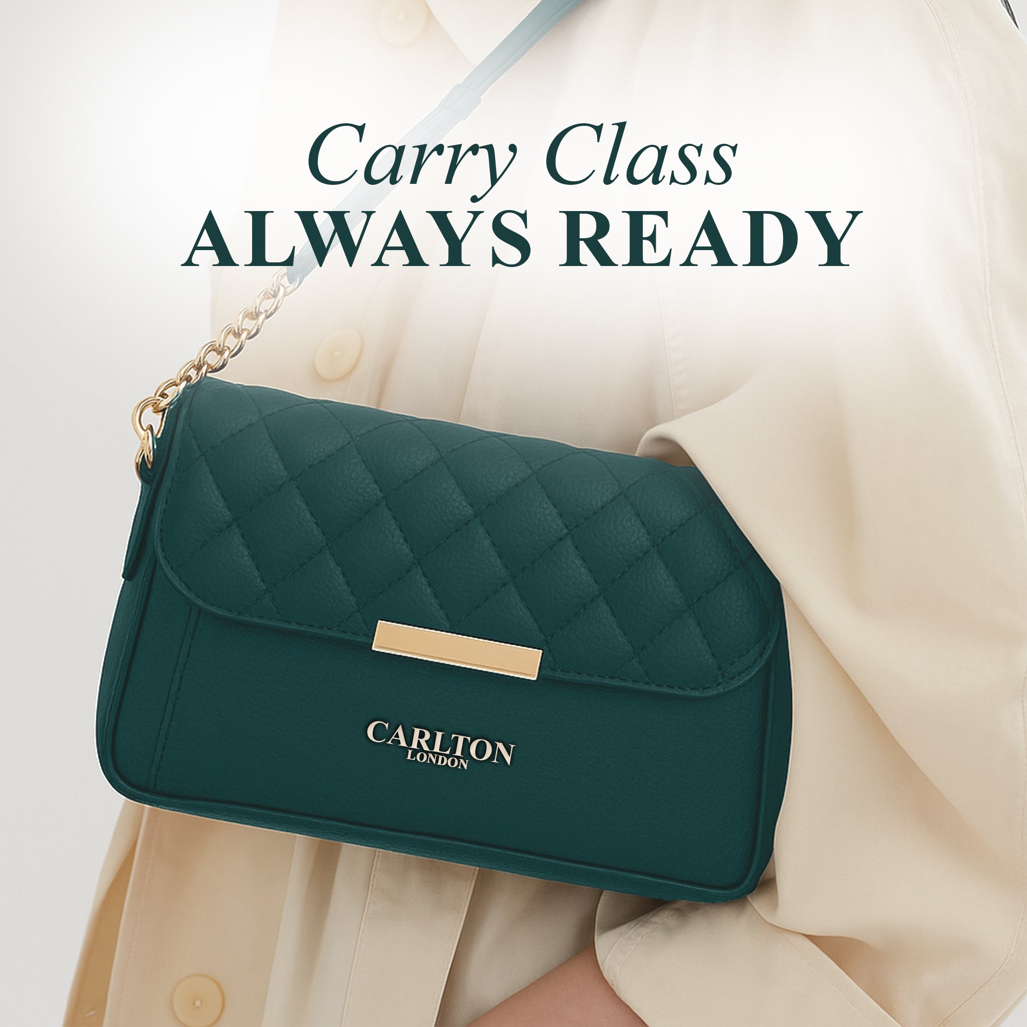 Carlton London Women Handbag - CLLP-1002 GREEN