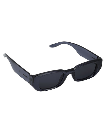 Women Blue Toned UV Protected Blue Lens Rectangle Sunglasses