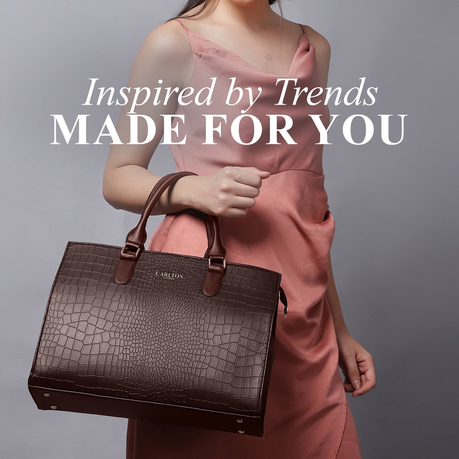 Carlton London Women Handbag - CLLP-828 BROWN