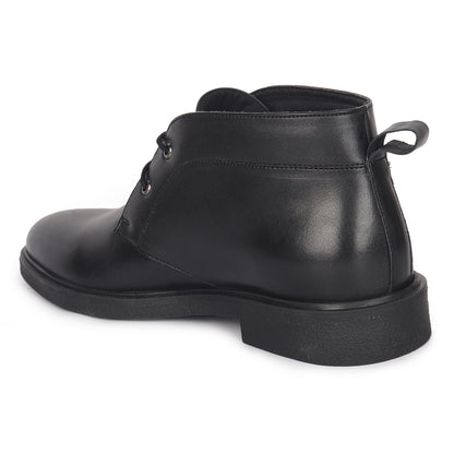 Formal Lace-Up Ankle Boot for Men