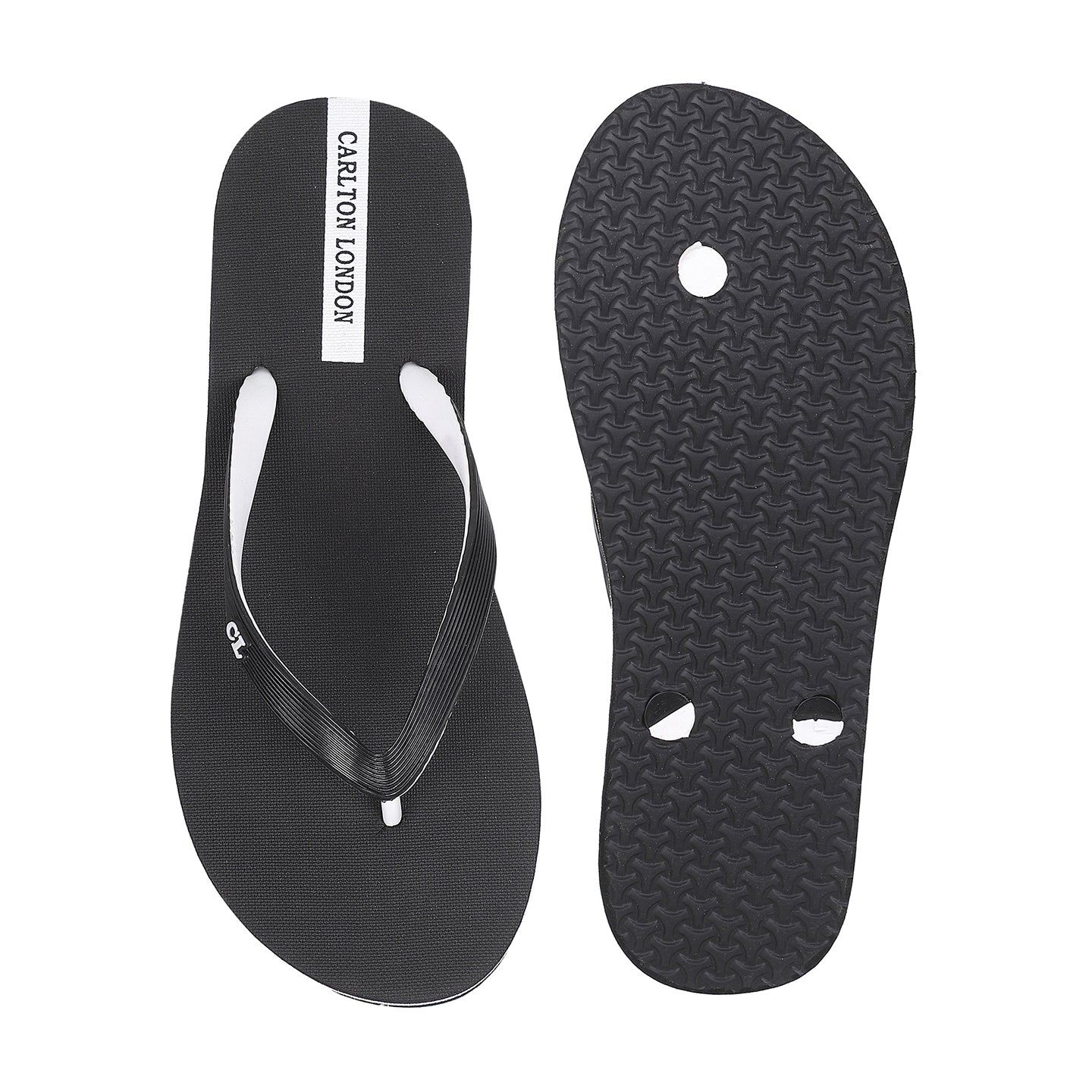 Women Striped Strap Thong Sandals