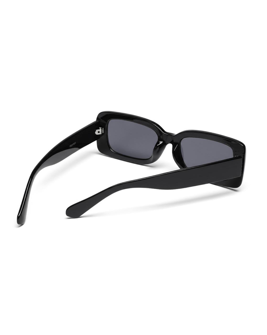 Women Black Toned Blue UV Protected Lens Square Sunglasses