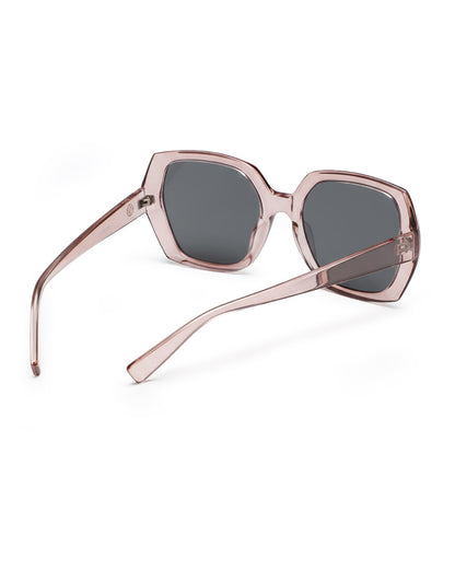 Women Brown Toned Black UV Protected Lens Oversized Sunglasses