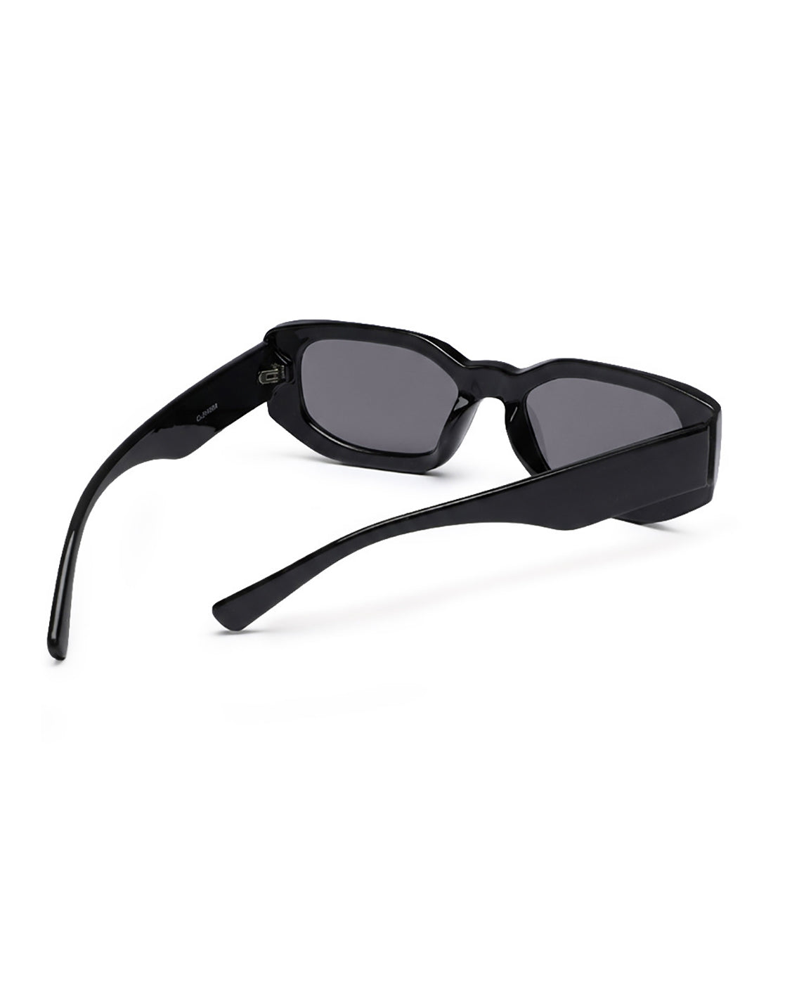 Women Black Toned Blue UV Protected Lens Square Sunglasses