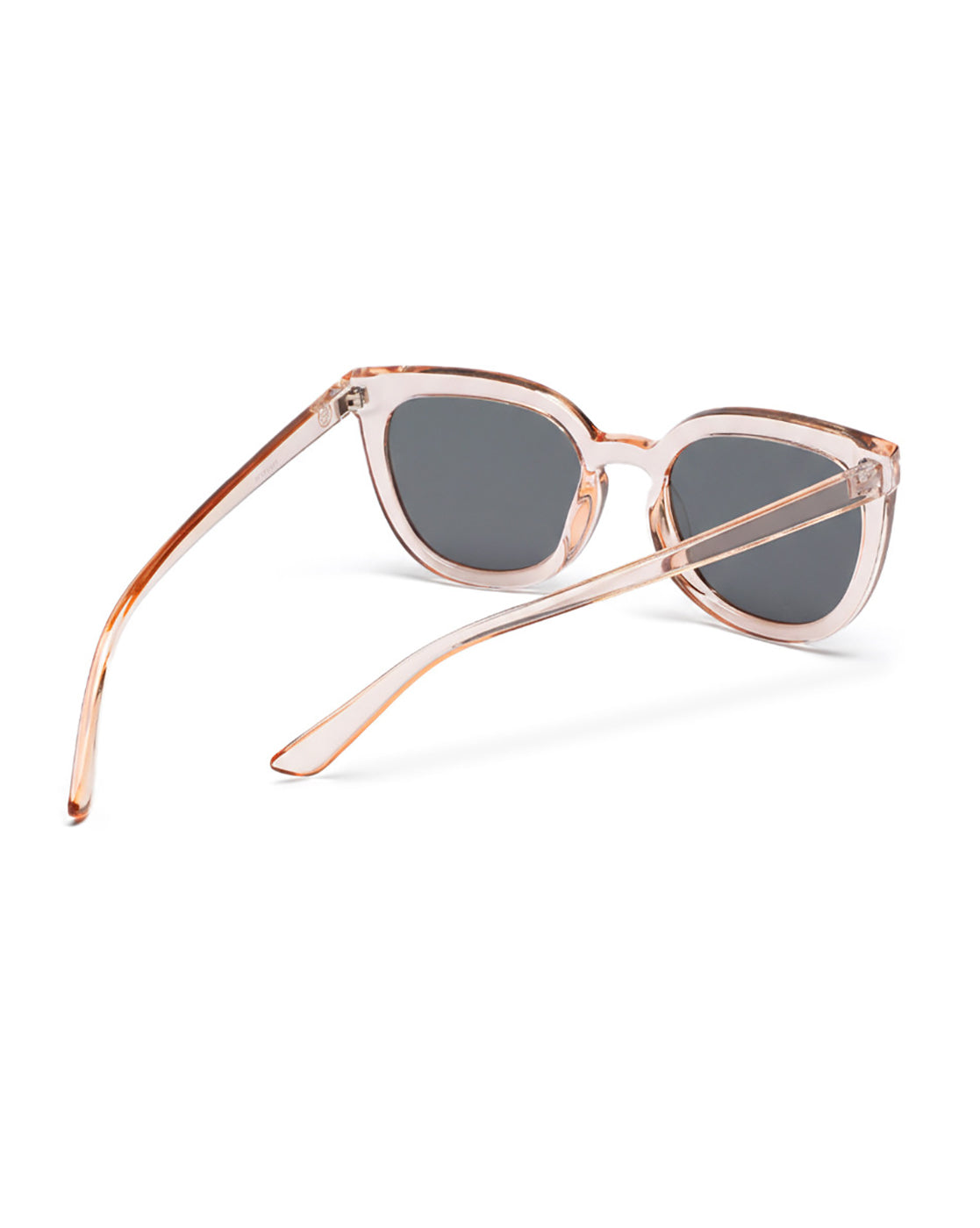 Women Beige Toned Grey UV Protected Lens Cat Eye Sunglasses