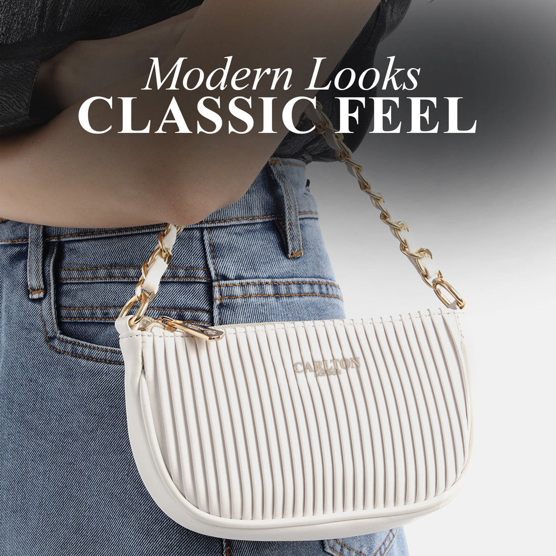 Carlton London Women Handbag - CLLP-1073 White