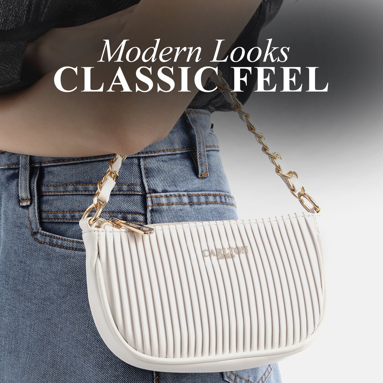 Carlton London Women Handbag - CLLP-1073 White