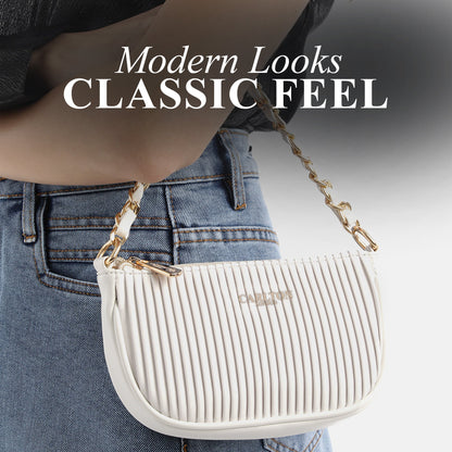 Carlton London Women Handbag - CLLP-1073 White
