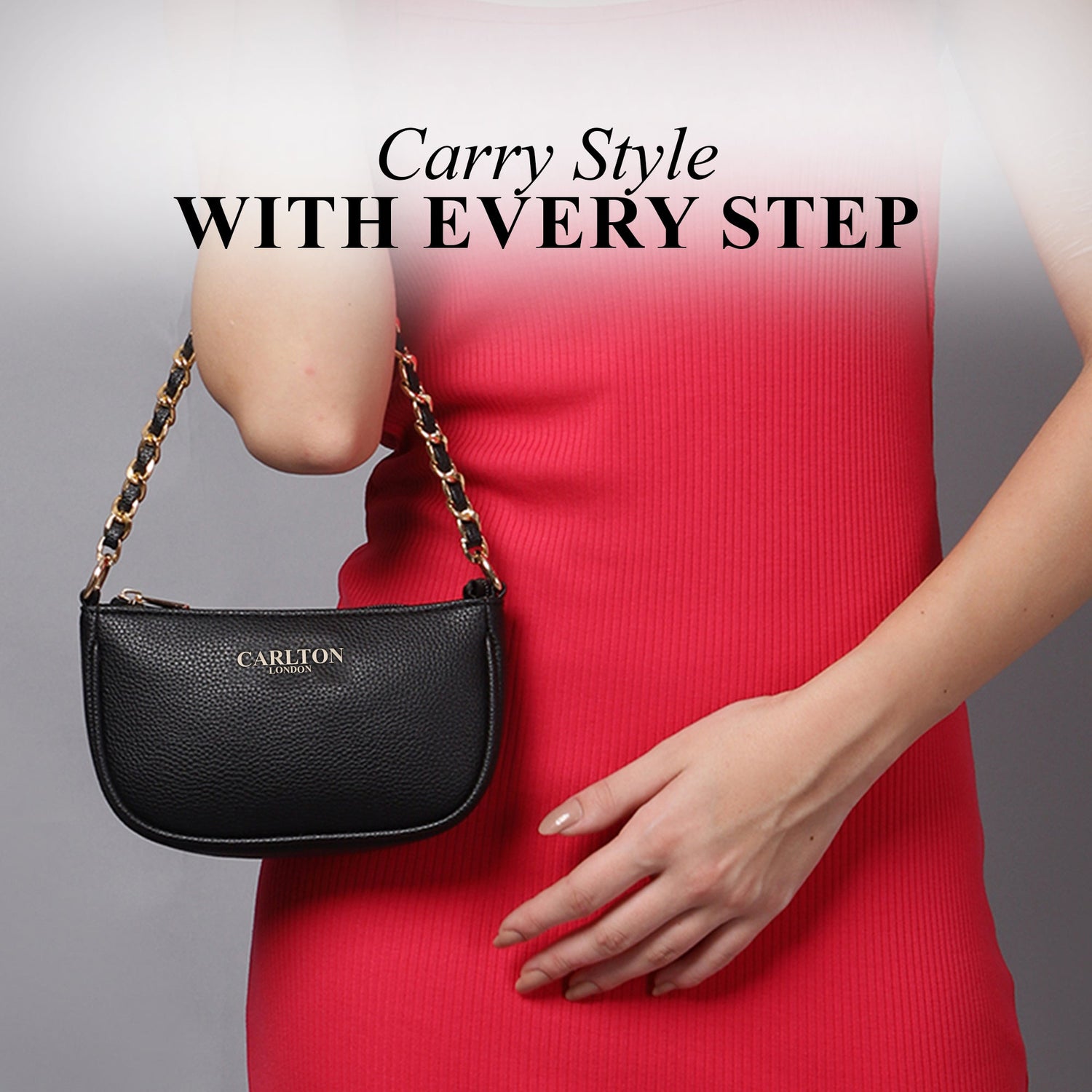 Carlton London Women Handbag - CLLP-905 BLACK