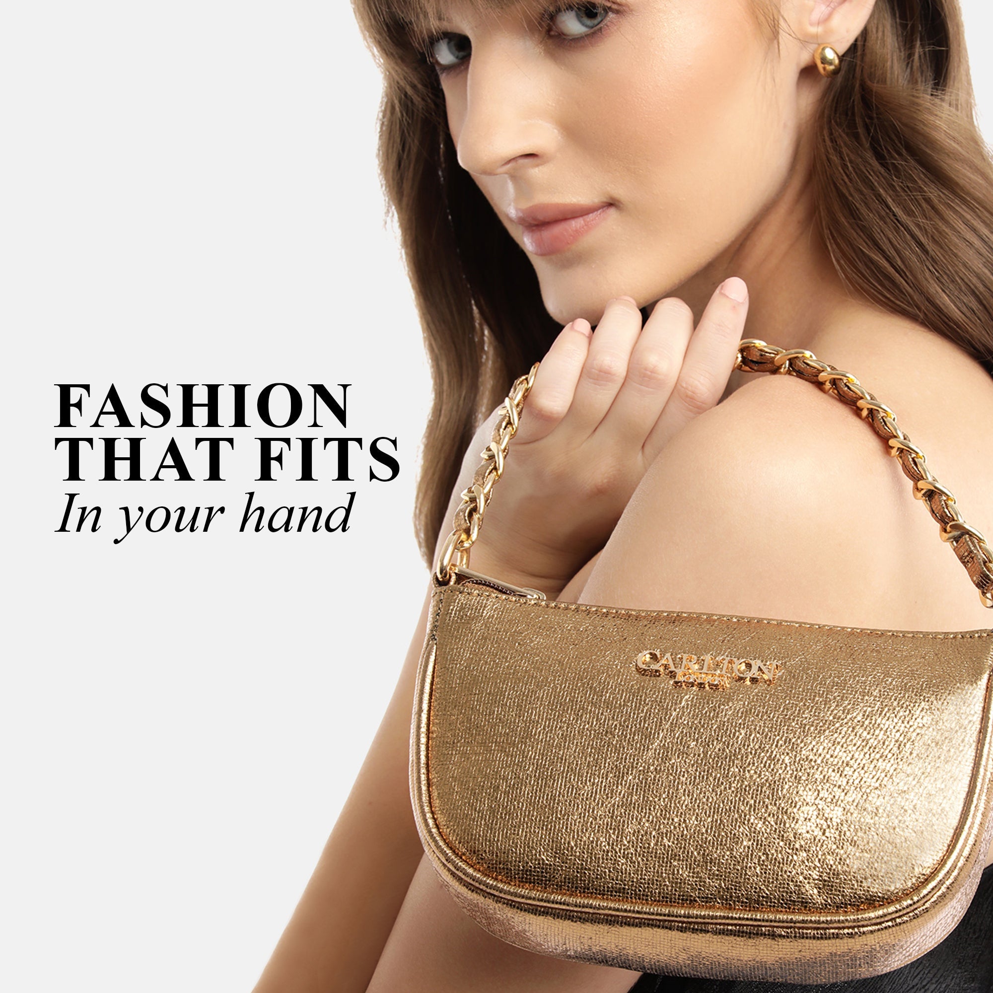 Carlton London Women Handbag - CLLP-1072 ANTIQUE