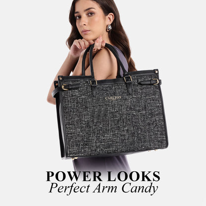 Carlton London Women Handbag - CLLP-1042 BLACK