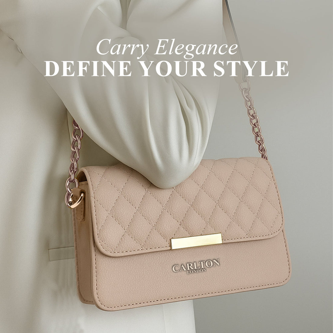 Carlton London Women Handbag - CLLP-1002 NUDE