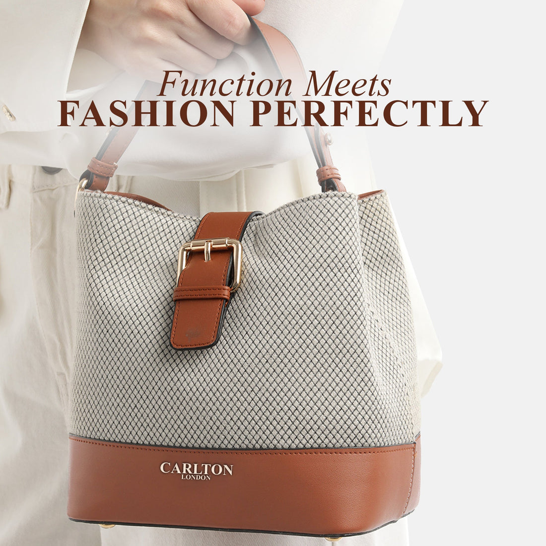 Carlton London Women Handbag - CLLP-946 TAN