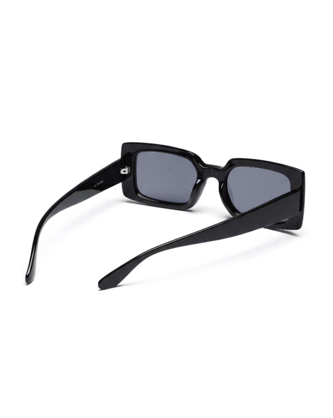 Women Black Toned Blue UV Protected Lens Square Sunglasses