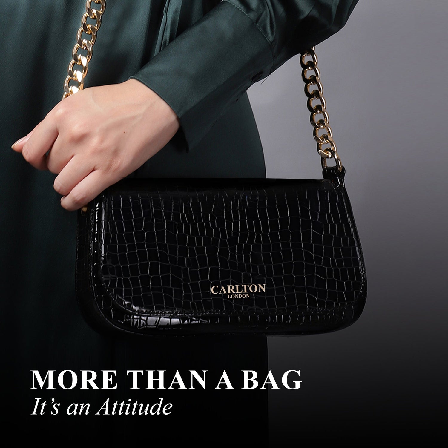 Carlton London Women Handbag - CLLP-911 BLACK