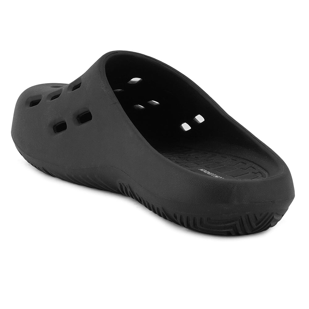 Men Perforated Slip On Mule Clogs