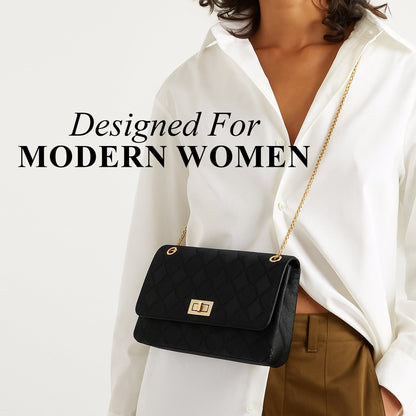 Carlton London Women Handbag - CLLP-914 BLACK