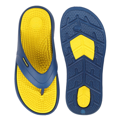 Men Acupressure Footbed Thong Sandals