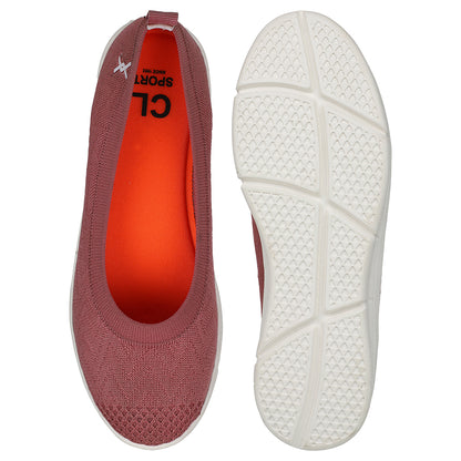 Women FlyKnit Comfort Slip On Ballet Flats