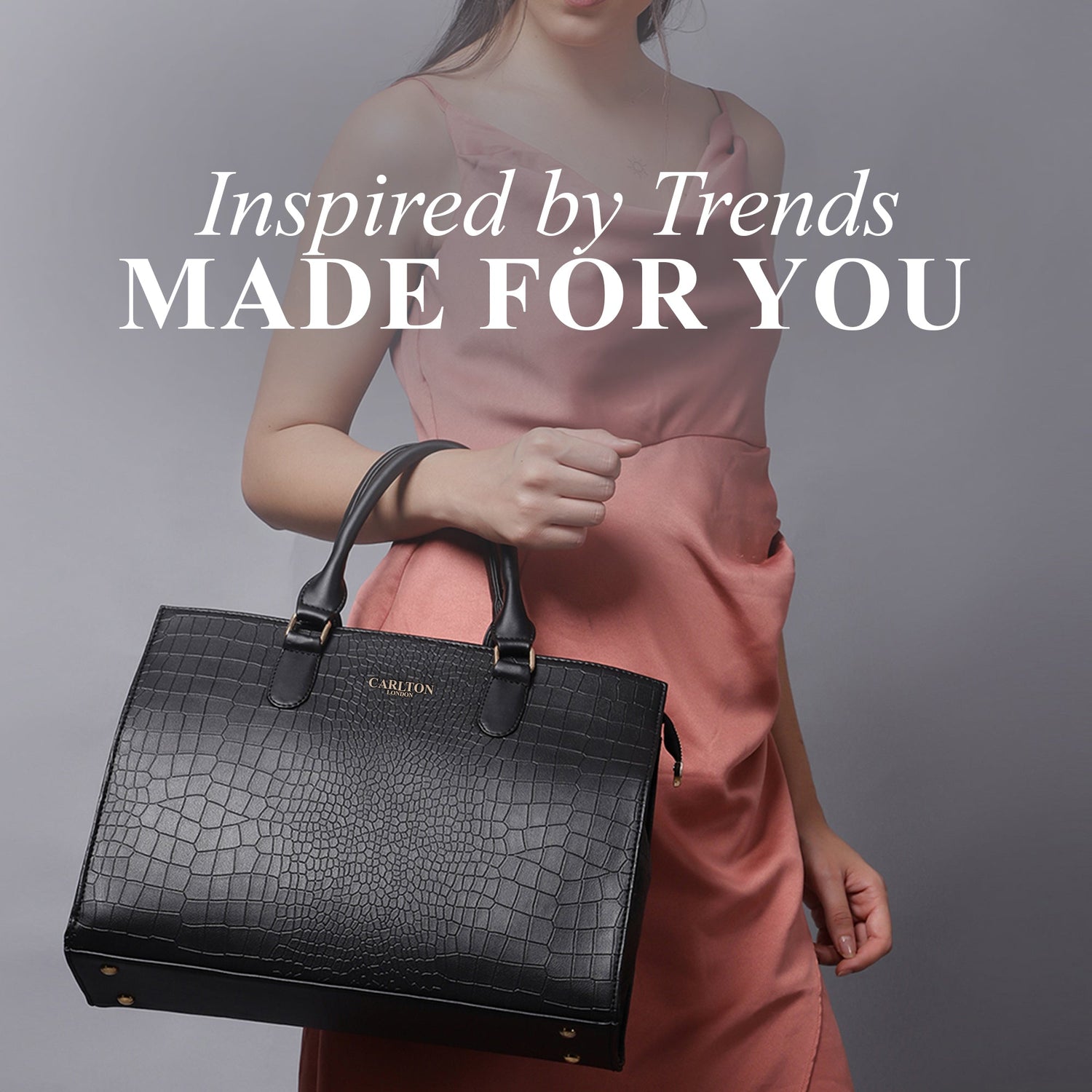 Carlton London Women Handbag - CLLP-828 BLACK