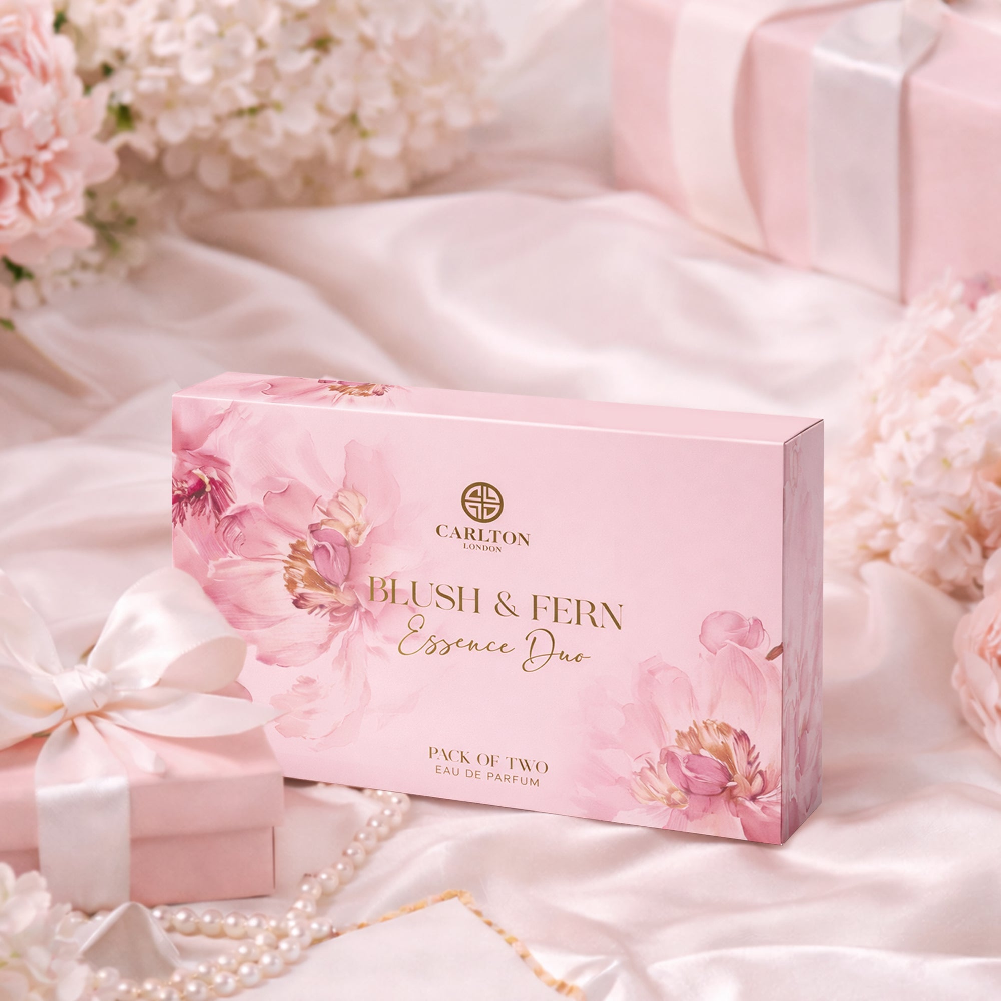 Carlton London Gift Set Women Blush + Fern EDP Perfume, Pack Of 2 - 30ml Each CLPLG113