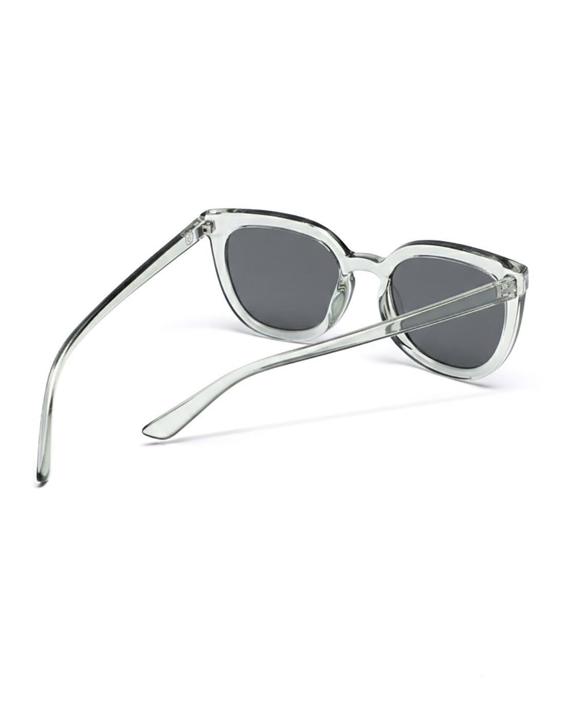 Women Green Toned Grey UV Protected Lens Cat Eye Sunglasses