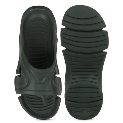 Men Sculpted Contoured Comfort Slides